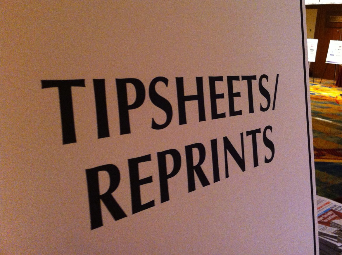 tipsheet